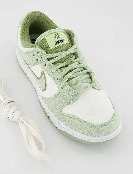 Buy Special Fake Nike Dunk Low Fleece Green White Sbdunk Org